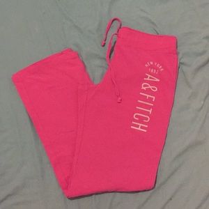 Woman’s Abercrombie & Fitch sweatpants size Large